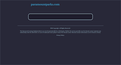 Desktop Screenshot of newsletter.paramountparks.com